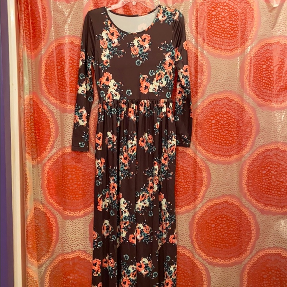 Dress/Ling sleeve Maxi